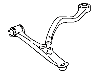 Lexus 48670-24020 Front Suspension Lower Control Arm Sub-Assembly, No.2 Left