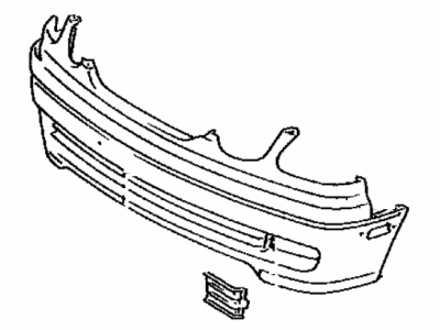 2001 Lexus GS300 Bumper - 52119-30935