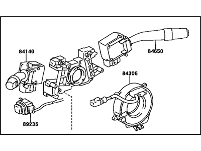 Lexus GS300 Headlight Switch - 84310-3F170