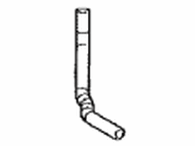 2020 Lexus UX200 Coolant Reservoir Hose - 16267-24050