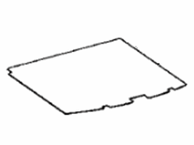 Lexus 58570-76030 Mat Assembly, RR Floor