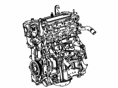 Lexus 19000-24300 Engine Assy, Partial