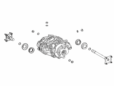 Lexus G1050-47010 Motor Assembly RR Tract