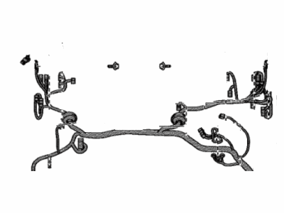 Lexus 82111-76T70 WIRE, ENGINE ROOM MA