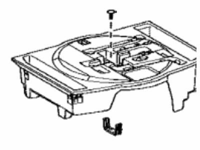 Lexus 64993-76170 Box, Deck Floor, RR