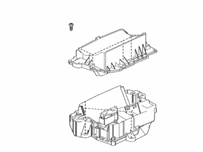 Lexus 83108-76050 MIRROR SUB-ASSY, MET