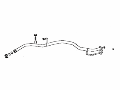 Lexus 88707-76040 Tube Sub-Assembly, SUCTI