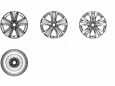 2021 Lexus UX200 Spare Wheel - 42611-76210