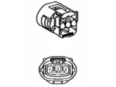 Lexus 90980-11349 Housing, Connector F