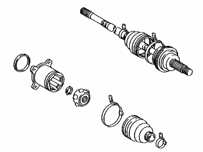 Lexus RX400h Axle Shaft - 42340-28090