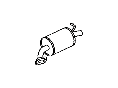 Lexus RX330 Muffler - 17430-20100