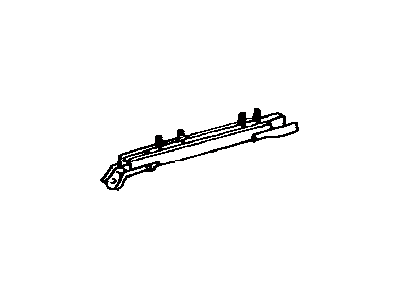 Lexus 72160-48010 Track Assy, Rear Seat, Outer RH