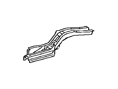 Lexus 57602-48905 Member Sub-Assy, Rear Floor Side, LH