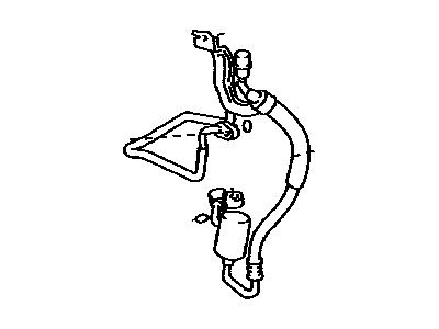 Lexus 88703-48090 Hose, Cooler Refrigerant Discharge, NO.1