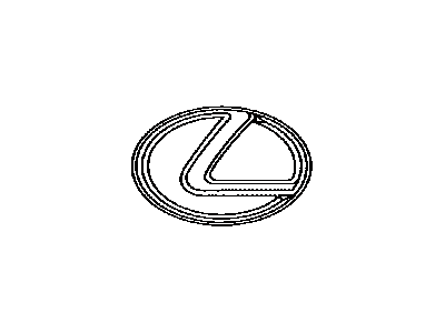 Lexus 90975-02027 Rear Symbol Emblem