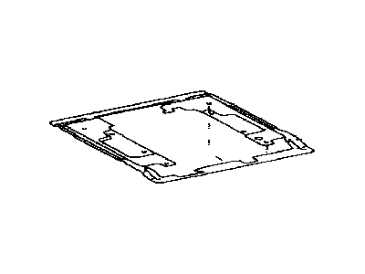 Lexus 86117-48081 Bracket, Television Display, A