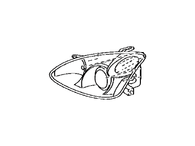 Lexus 81130-48200 Headlamp Unit Assembly, Right