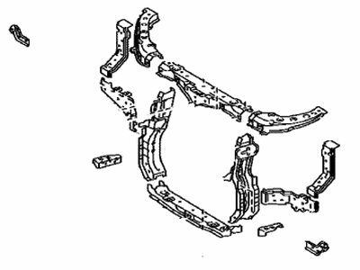 2006 Lexus RX400h Radiator Support - 53201-48030