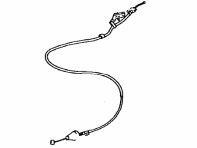 Lexus RX400h Parking Brake Cable - 46420-48100