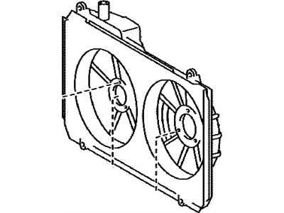 Lexus 16711-20171 Shroud, Fan