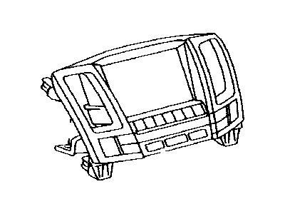 Lexus 86110-48220 Multi-Display Assy