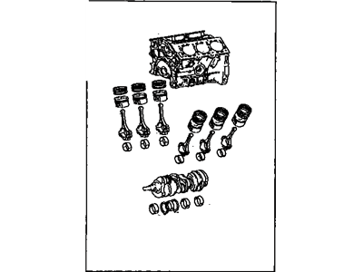 Lexus 11400-20260 Block Assy, Short