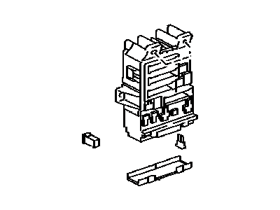 Lexus 82730-48570 Block Assy, Instrument Panel Junction