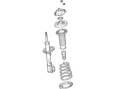 Lexus 48510-49805 Absorber Assy, Shock, Front RH