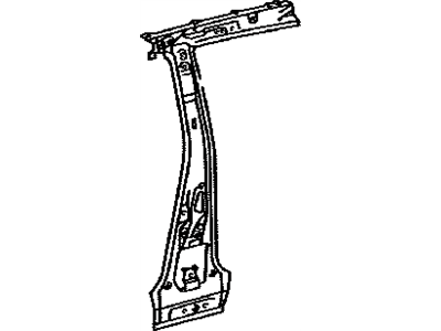 Lexus 61308-0E011 Pillar Sub-Assy, Center Body, Inner LH