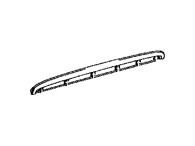 Lexus 76811-48110-A0 Garnish, Back Door, Outside