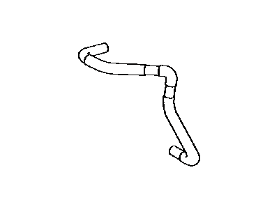 Lexus RX400h Automatic Transmission Oil Cooler Hose - G1272-48010