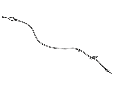 Lexus RX400h Parking Brake Cable - 46430-48100