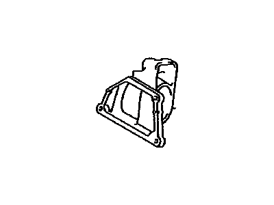 Lexus 12321-28230 Bracket, Engine Mounting, Rear(For Transverse Engine)