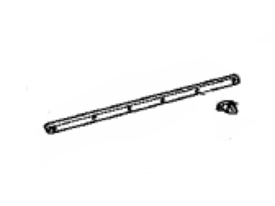 Lexus 67895-48010 WEATHERSTRIP, Rear Door