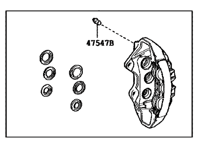 Lexus 47730-0W170 Disc Cylinder Assembly