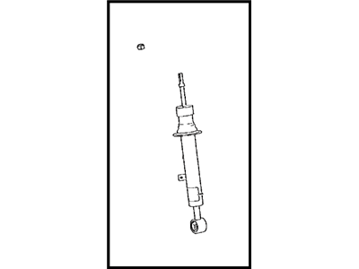 2016 Lexus GS F Shock Absorber - 48510-80845