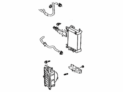 Lexus 32920-24011 Cooler Assembly, Transmission