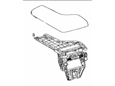 Lexus IS Turbo Armrest - 58920-53030-C0