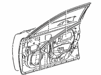 Lexus 67001-06270 Panel Sub-Assembly, Door