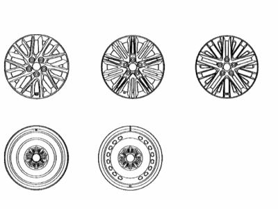 2020 Lexus ES350 Spare Wheel - 42611-06C40