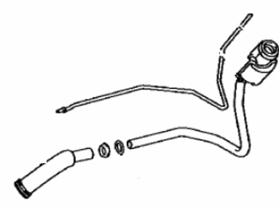 Lexus Fuel Filler Hose - 77201-07080