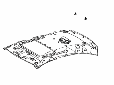Lexus 63310-06B70-B0 Headlining Assy, Roof