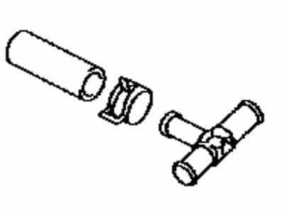 Lexus 87209-06030 Hose Sub-Assembly, Water