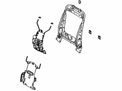 Lexus 71640-33110 Spring Assembly, Front Seat