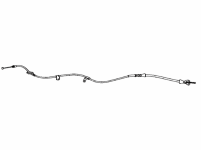 Lexus ES350 Parking Brake Cable - 46430-07040