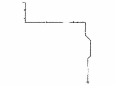 Lexus 47312-06480 Tube, Front Brake, NO.2