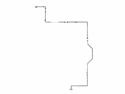 2016 Lexus ES350 Brake Line - 47311-06630