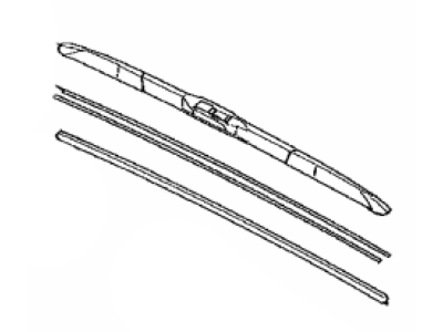 Lexus 85222-33320 Front Wiper Blade Assembly, Left