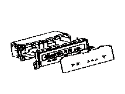 Lexus 83265-60220 Computer, Multi Information Display