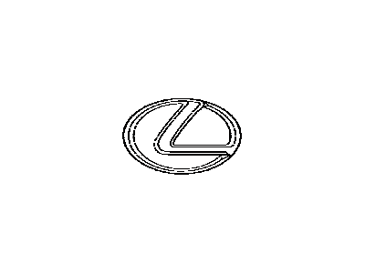 2017 Lexus CT200h Emblem - 53141-53040